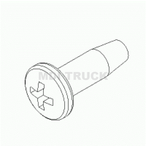 HDW09559 Screw, 1/4" - 20 x 3/4"