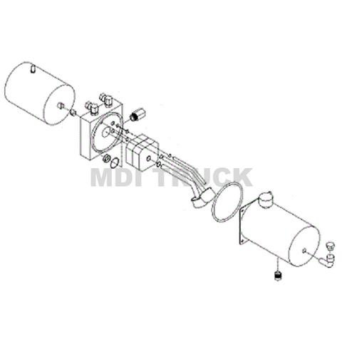 Hydraulic Pump- Power Unit Barnes (7'6", 8'2", 9'2" RT3 Power-V)