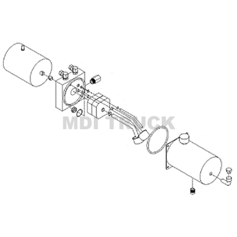 Hydraulic Pump- Power Unit (10' Heavy Duty)