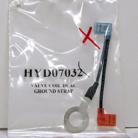 HYD07032 Valve Coil Dual Ground Strap